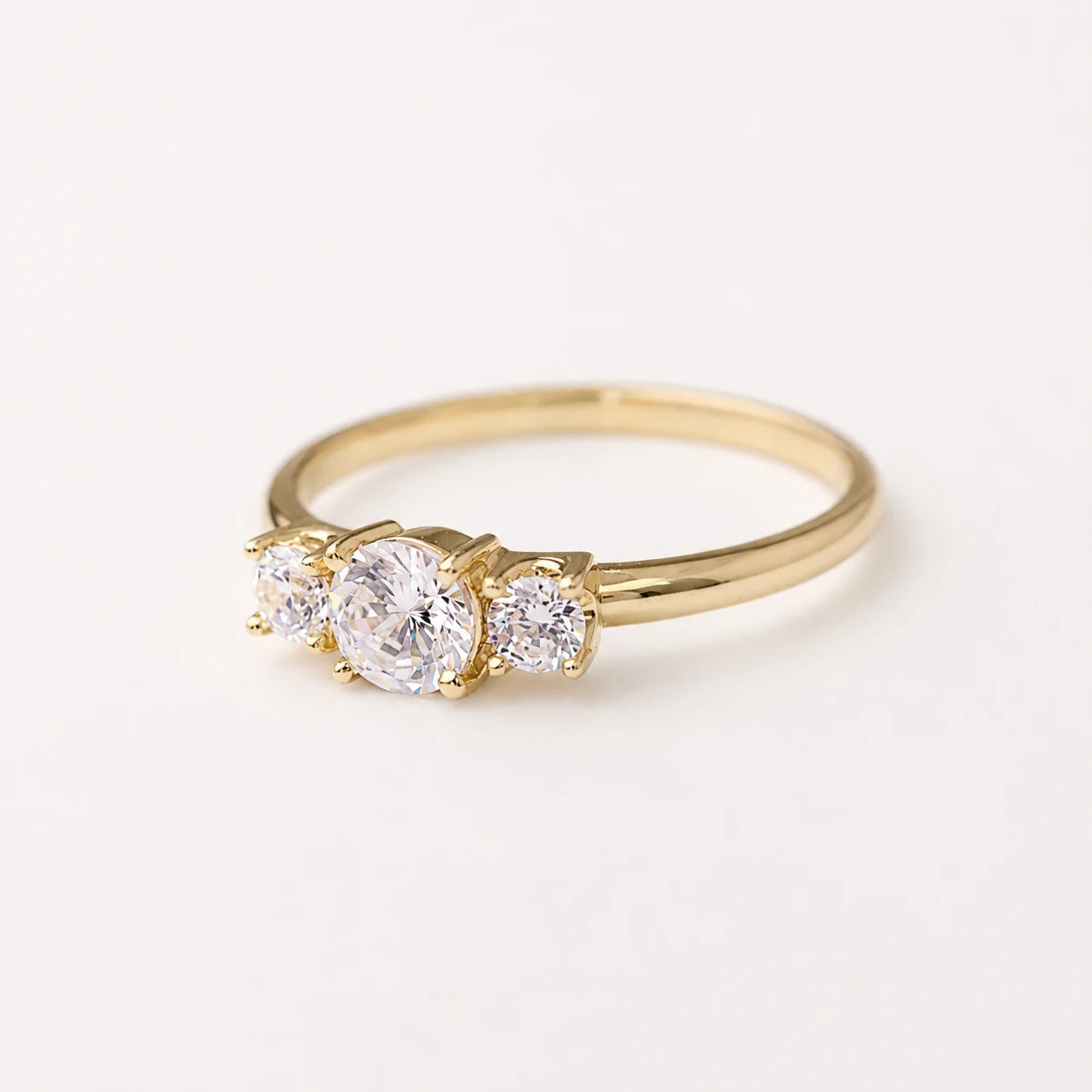 Anel de Noivado | Ouro 18k | Infinity