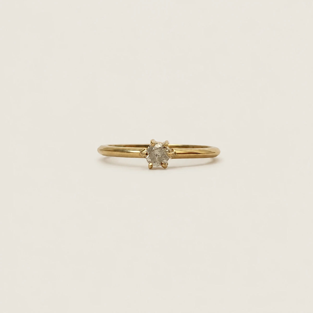 Anel de Noivado | Ouro 18k | Lobelia