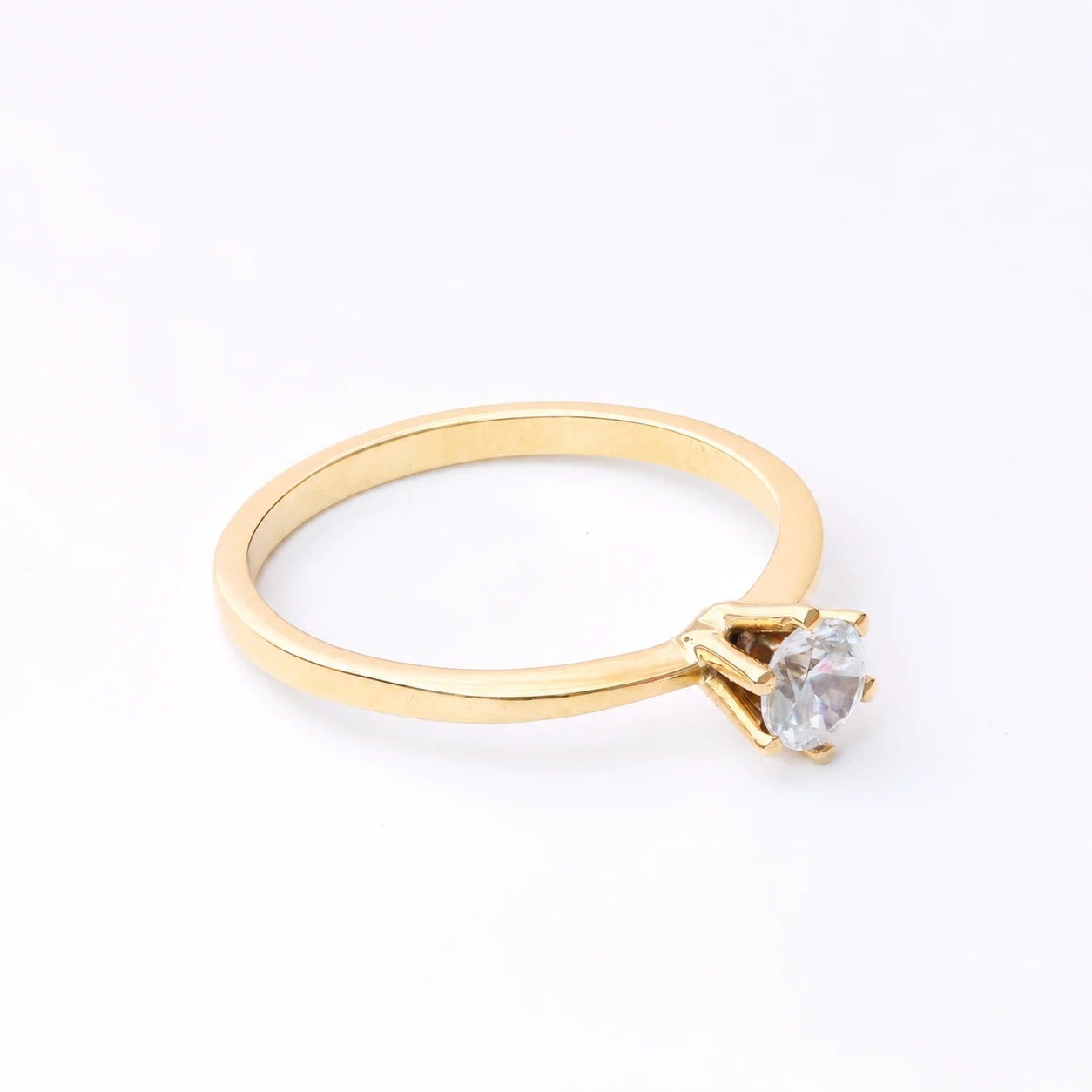 Anel de Noivado | Ouro 18k | Flor de Liz II
