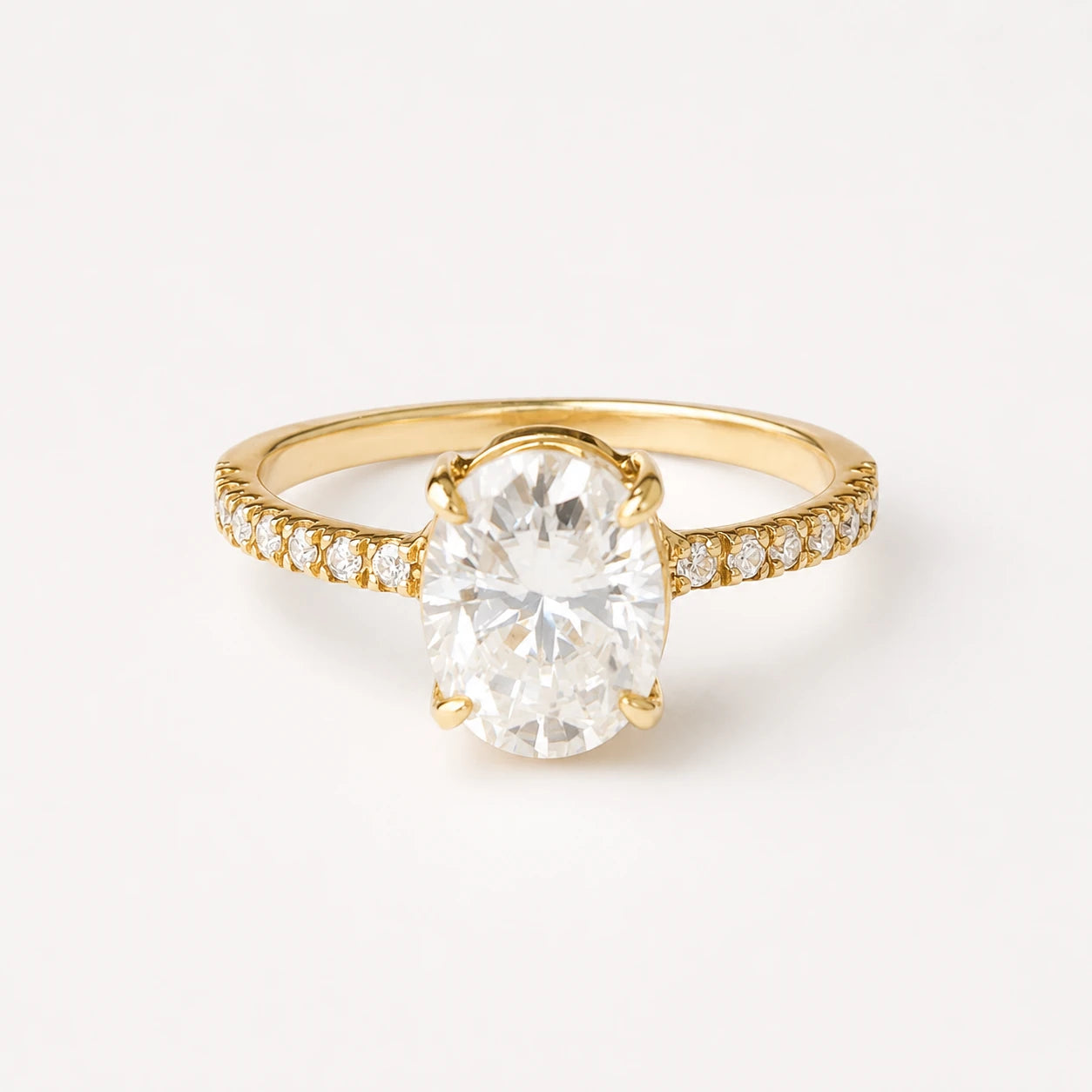 Anel de Noivado | Ouro 18k | Petunia II