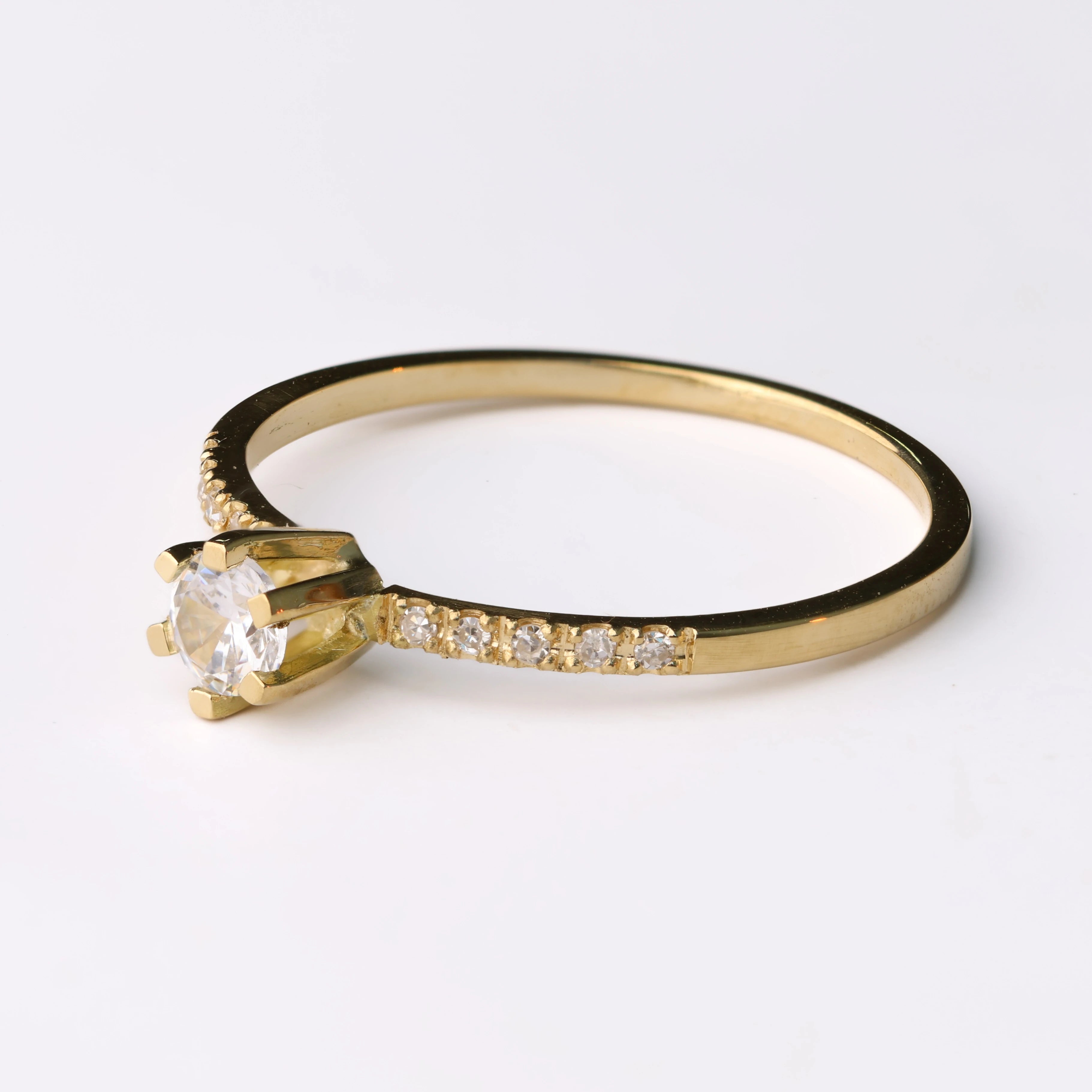 Anel de Noivado | Ouro 18k | Azaleia