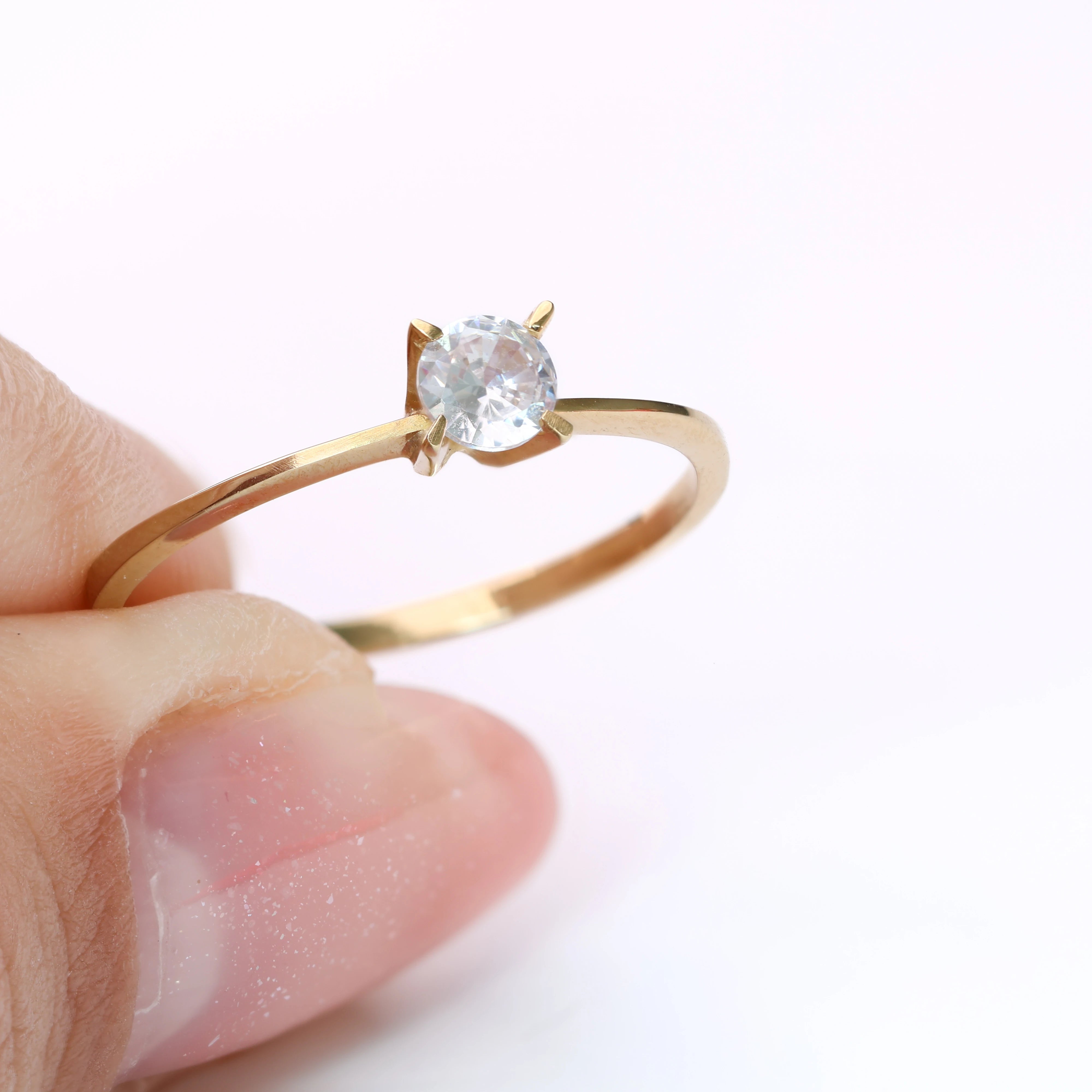 Anel de Noivado | Ouro 18k | Ringel