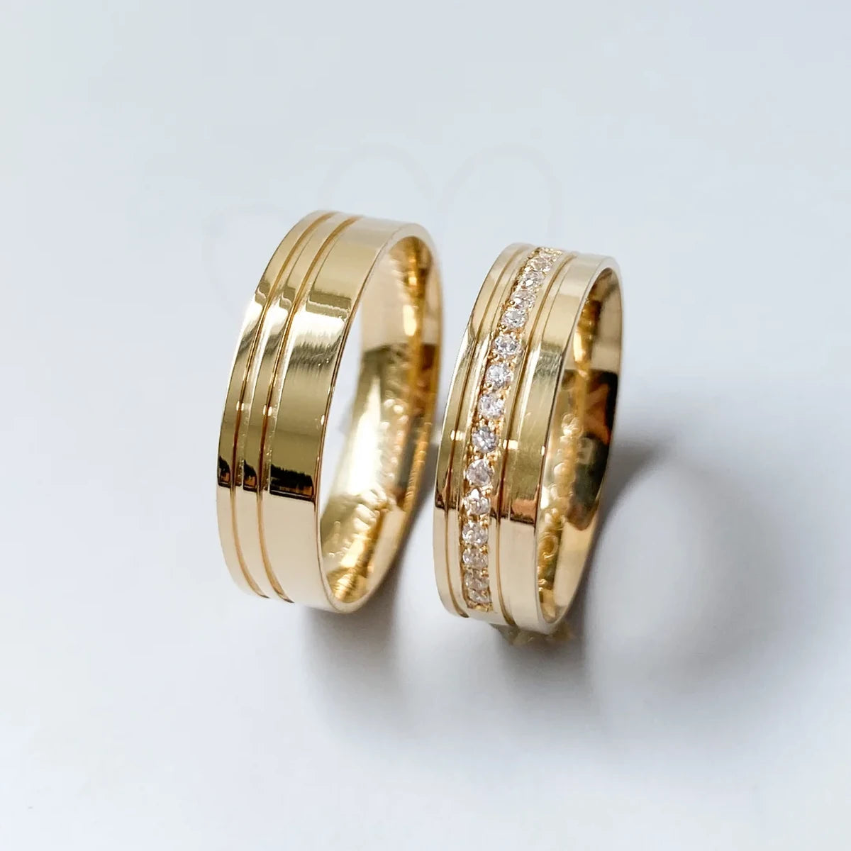 Aliança de Casamento | Clívia ll | 5mm | Ouro 18k