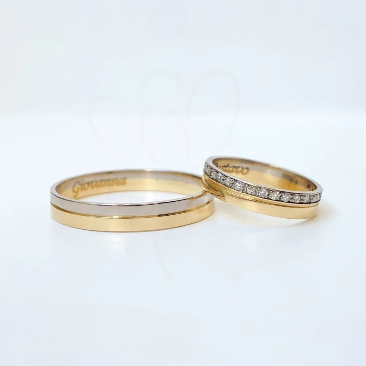Aliança de Casamento | Cravina | 4mm | Ouro 18k