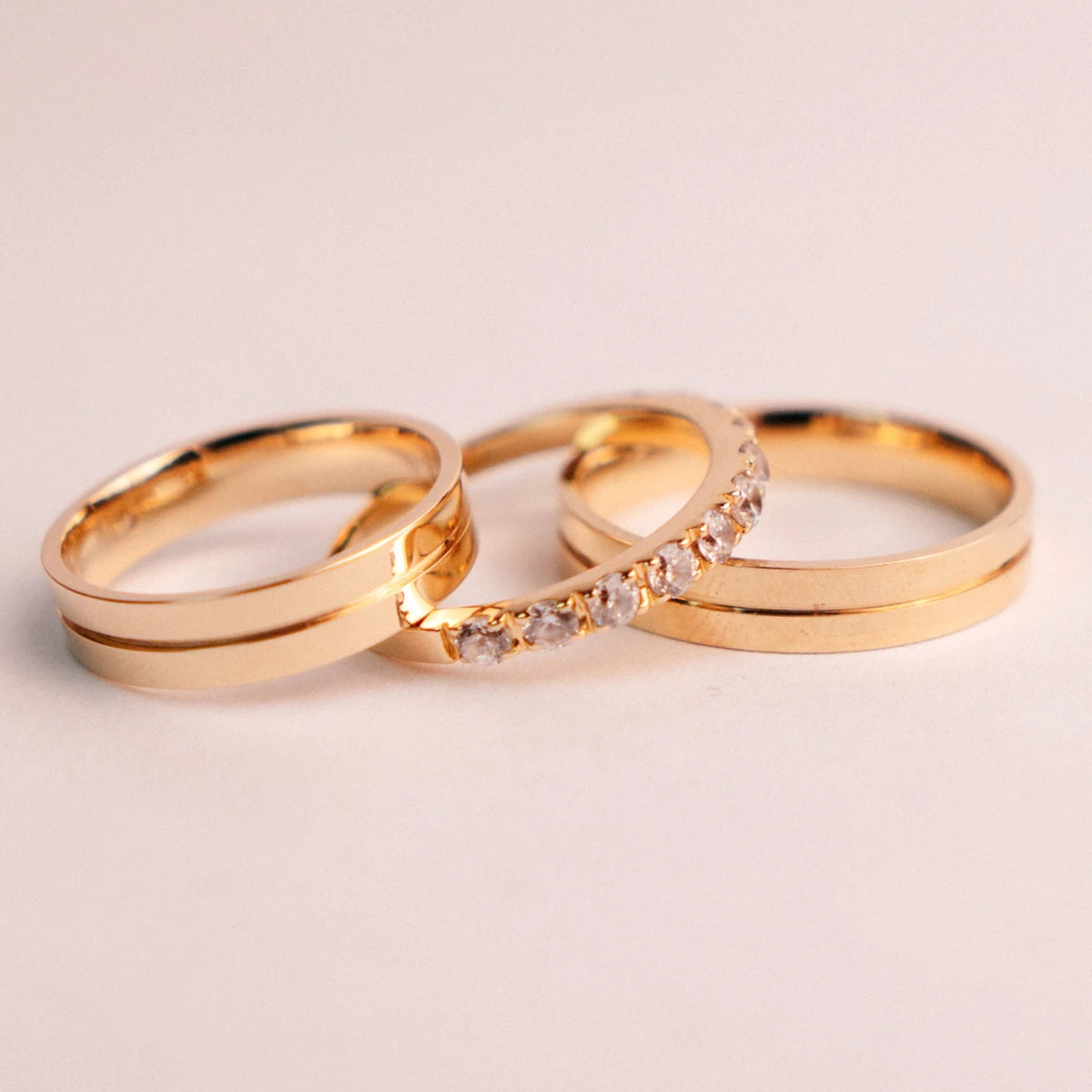 Aliança de Casamento | Jade | 4mm | Ouro 18k