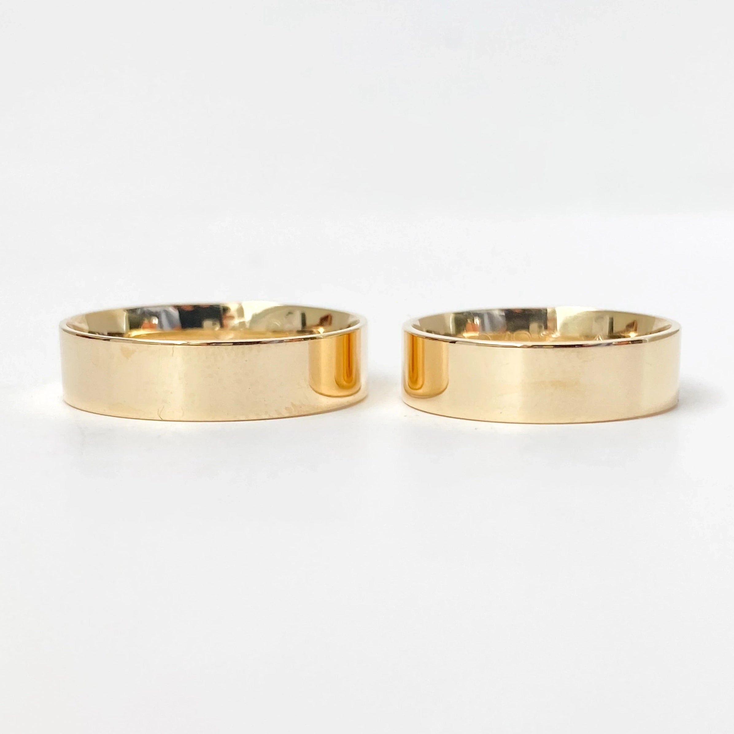 Aliança de Casamento | Jasmim | 6mm | Ouro 18k