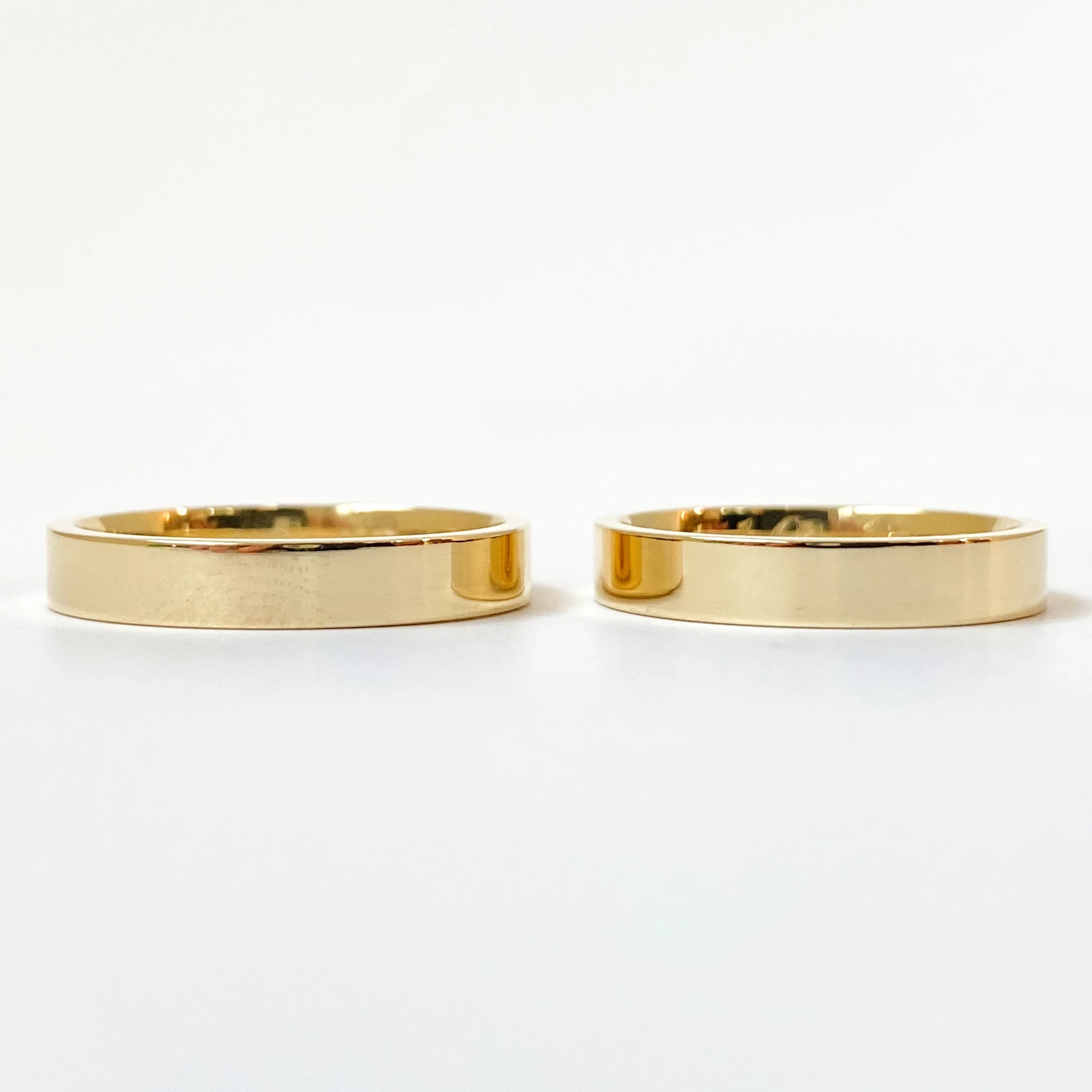 Aliança de Casamento | Jasmim ll | 3,5mm | Ouro 18k