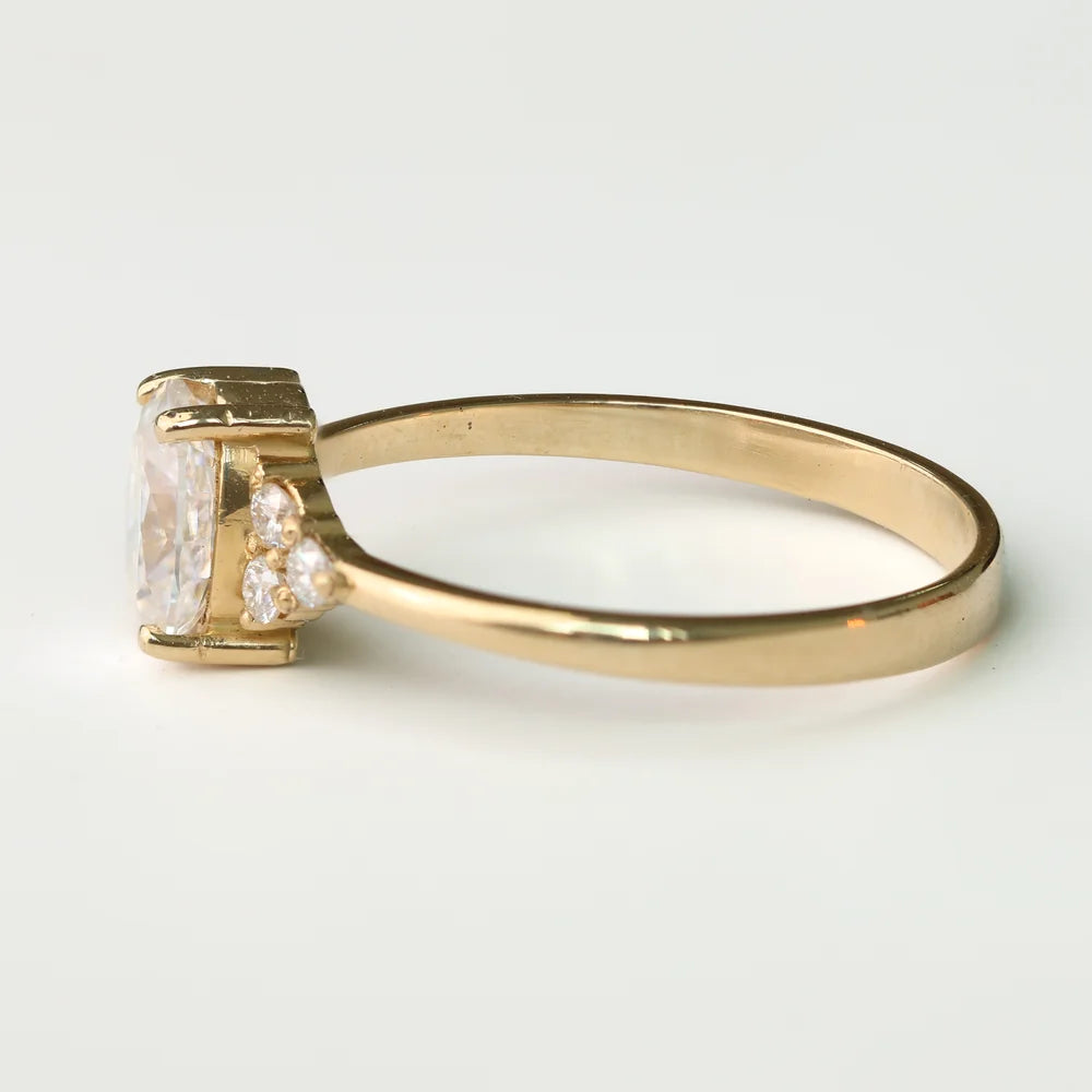 Anel de Noivado | Ouro 18k | Trinity