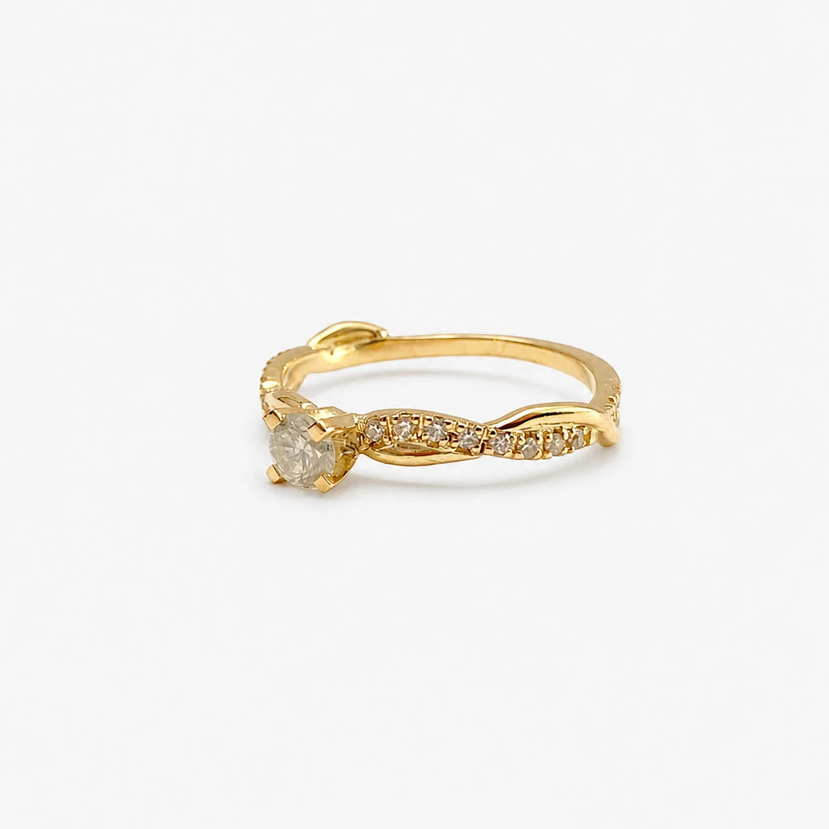 Anel de Noivado | Ouro 18k | Adhara II